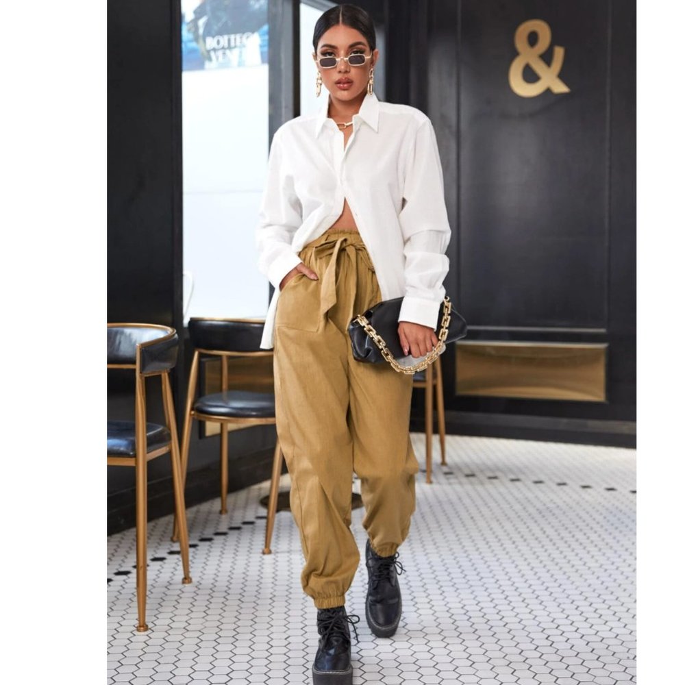 Paperbag Waist Pants